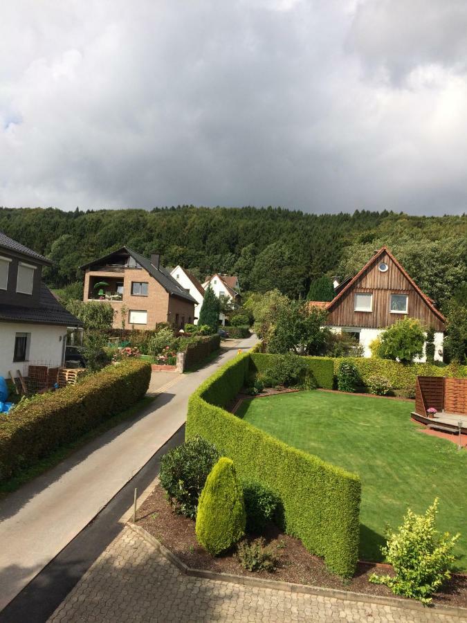 Ferienwohnung Am Wiehengebirge Hullhorst ภายนอก รูปภาพ